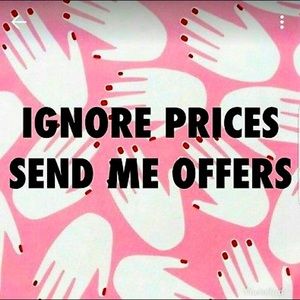 I need to clear my closet! Please send me offers, don’t be shy! :)